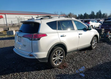 2017 Toyota Rav4 Limited z USA, uszkodzony, nr VIN 2T3DFREV7HW615306